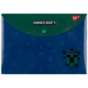 Папка конверт на кнопці Yes Minecraft Creeper B5