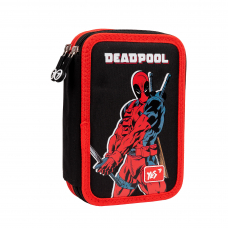 Пенал твердий YES твердий подвійний HP-01 Marvel Deadpool