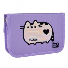 Пенал твердий одинарний з двома клапанами Yes Pusheen Shiny HP-04