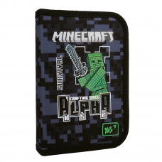 Пенал твердий одинарний без клапана Yes Minecraft Alpha HP-02