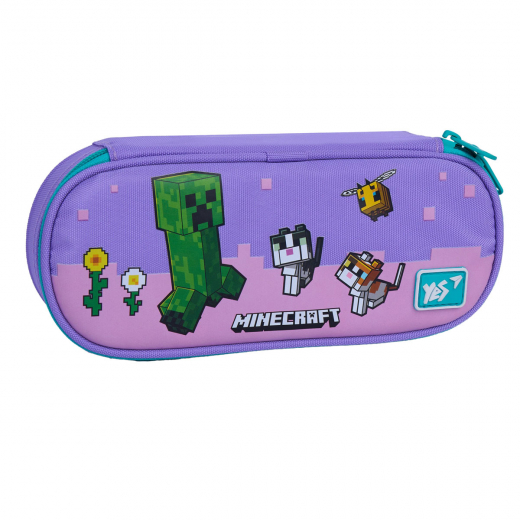Пенал м'який YES PH-30 Minecraft Pinky