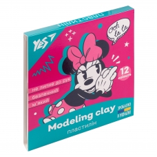 Пластилін YES Minnie 12 кольорів 240 г