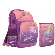 Шкільний набір Yes S-60_Collection Barbie 2 предм.