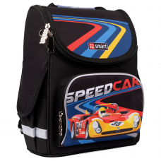 Рюкзак шкільний каркасний Smart PG-11 Speed Car
