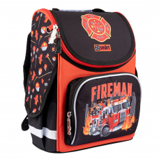 Рюкзак шкільний каркасний Smart PG-11 Fireman