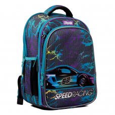Рюкзак шкільний каркасний 1Вересня S-98 Speed Racing
