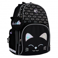 Рюкзак шкільний напівкаркасний YES Smiling Cats S-100