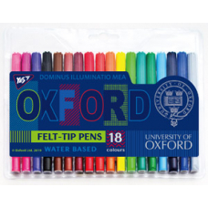 Фломастери YES 18 кольорів "Oxford"