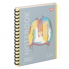 Зошит для записів YES А5 144 аркуша пл.обкл. Notebook UA