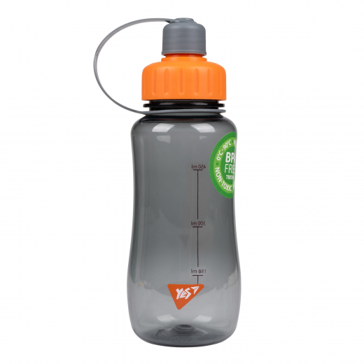 Пляшка для води Yes Fusion 600 мл, сіра