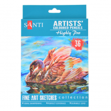 Набор художественных цветных карандашей "Santi Highly Pro", 36 шт