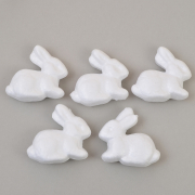 Набір пінопластових фігурок SANTI "Little rabbit", 5 шт/уп, 6,5 см