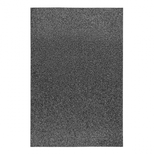 Фоаміран ЕВА чорний з гліттером, 200*300 мм, товщина 1,7 мм, 10 листів