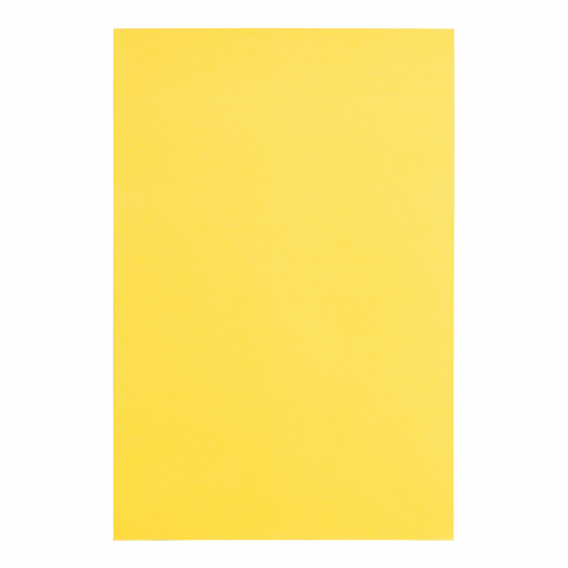 Фоаміран ЕВА жовтий, 200*300 мм, товщина 1,7 мм, 10 аркушів