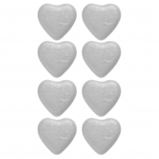 Пінопластові заготовки SANTI Серця 8штука 3,5 см
