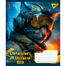 А5/24 лін. YES Defenders of Ukraine, зошит учнів.