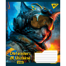 А5/96 лін. YES Defenders of Ukraine, зошит для записів