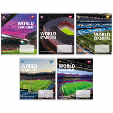 Зошит для записів Yes World stadium 48 аркушів лінія