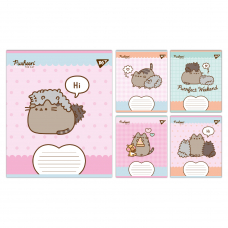Зошит учнівський шкільний Yes Pusheen Weekend А5 12 аркушів лінія