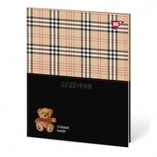 Щоденник шкільний YES PU Classic bear