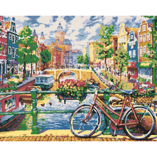 Картина за номерами Літо в Амстердамі, 40*50 см., SANTI
