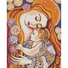 Алмазна мозаїка SANTI Материнська любов 40*50см на підрамнику