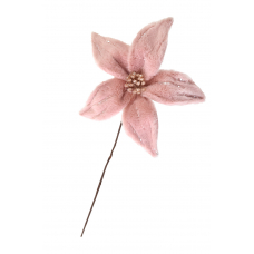 Квітка пуансетії Yes! Fun пухнаста рожева, 25*25 см