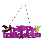 Декор Yes! Fun Хелловін  "Happy Halloween",  61*20 см, ЕВА гліттер