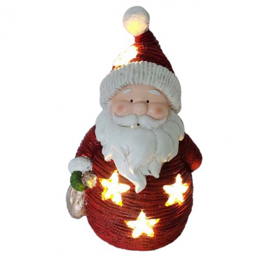 Новорічна декоративна фігура Novogod'ko "Дід Мороз", 46 см, LED