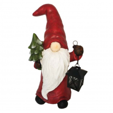 Новорічна декоративна фігура Novogod'ko "Дід Мороз в ковпаку", 43 см