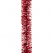 Мішура Novogod'ko (червона) діаметр 7,5 см, 2 м