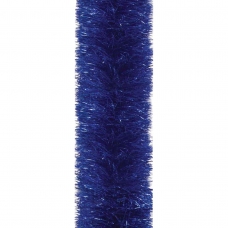 Мішура Novogod'ko (синя) діаметр 7,5 см, 2 м
