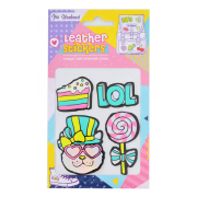 Набор наклеек YES Leather stikers "Sweets"