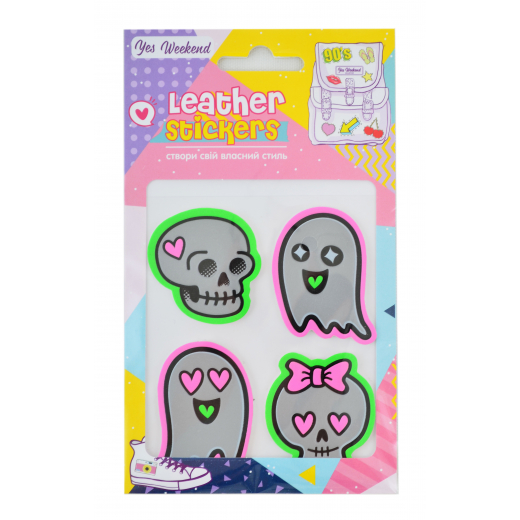 Набір наклейок YES Leather stikers Ghost