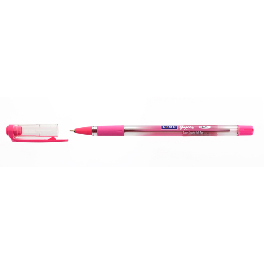 Ручка кулькова LINC Glyser 0,7 мм рожева