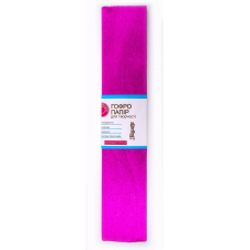 Папір гофрований металізована пурпурний 20% (50см*200см)